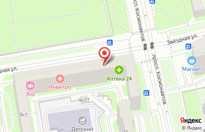 Туристическая компания Шенген Тревел в Московском районе на карте