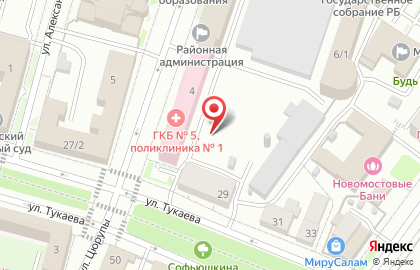 Алексеевский на улице Цюрупы на карте