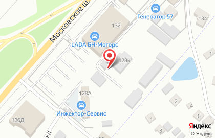 Служба доставки DPD на Московском шоссе на карте