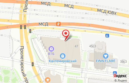 Сервисный центр HyperPro на Кантемировской улице на карте