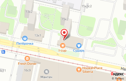 Магазин красной икры Красная икра на Нагатинской улице на карте