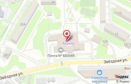 Бар Тайга в Петропавловске-Камчатском на карте