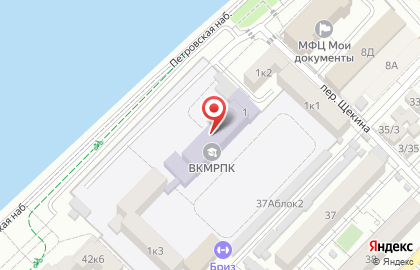 Центр дополнительного образования Вкмрпк на карте