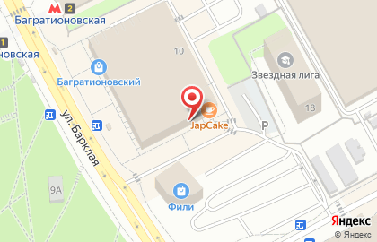 Химчистка In Clik на Багратионовской на карте