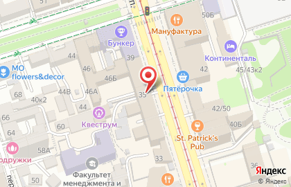 Наше время на Будённовском проспекте на карте