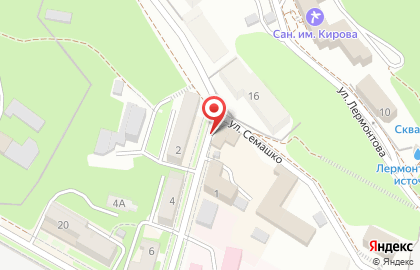 Продуктовый магазин в Ставрополе на карте