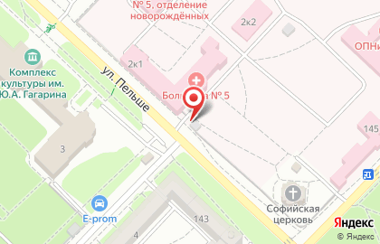 Ортопедический салон Ортлайн в Краснооктябрьском районе на карте