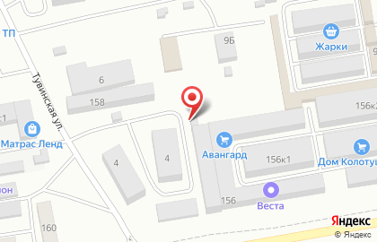 Производственно-торговая компания ИП Беляков С.В. на Тувинской улице на карте