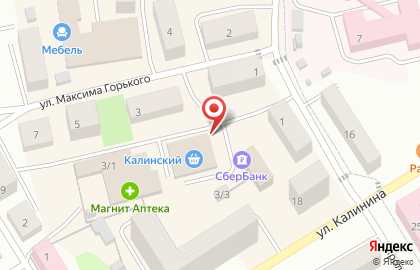 Банкомат Пойдём! на улице М.Горького на карте