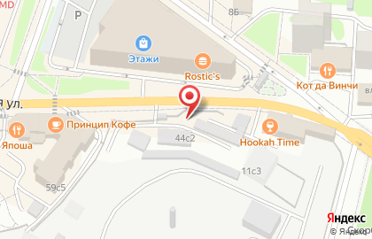 Автостоянка в Москве на карте