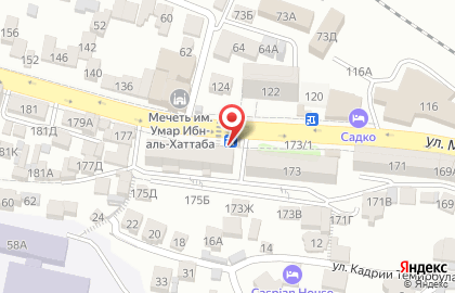 Продуктовый магазин в Махачкале на карте