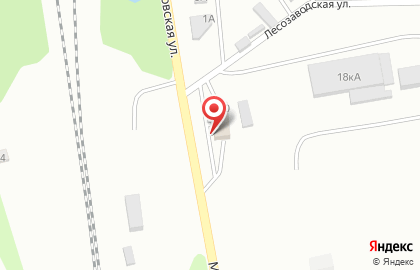Автокомплекс Кристалл на Московской улице на карте