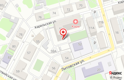 Служба экспресс-доставки Cdek в Октябрьском районе на карте