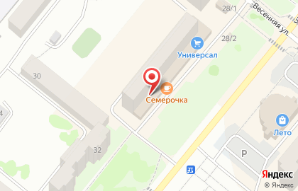Магазин цветов Флора на улице Ленинского Комсомола на карте