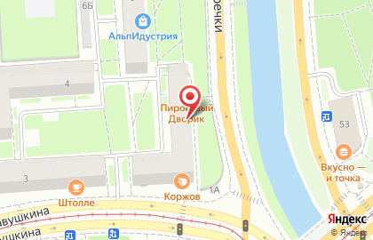 Мариенталь (Санкт-Петербург) на улице Савушкина на карте
