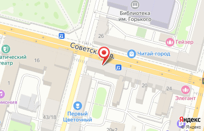 Фирменный магазин Ростовская финифть на Советской улице на карте