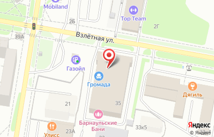 Автомастерская в Барнауле на карте