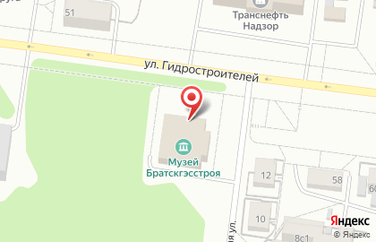 Архитектурно-этнографический музей Братский городской объединенный музей истории освоения Ангары на улице Гидростроителей на карте