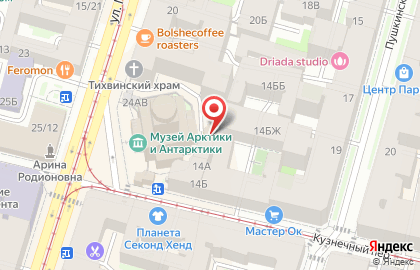 Отель Премиум в Санкт-Петербурге на карте