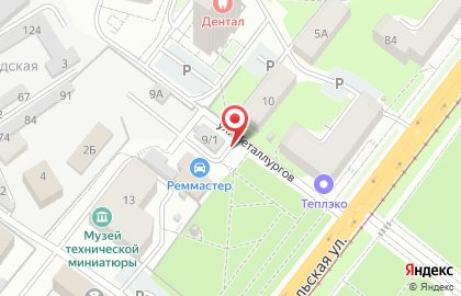 Торгово-сервисная компания в Мотовилихинском районе на карте