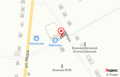 Магазин продуктов Сельский в Красноярске на карте