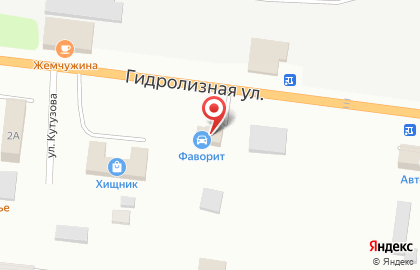 Автосервис Фаворит в Иркутске на карте