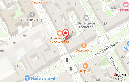 Киоск по продаже восточной выпечки на карте