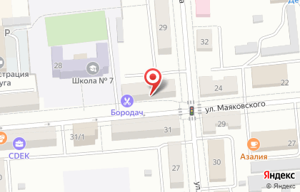 Салон красоты Клеопатра на улице Маяковского на карте