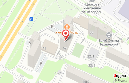 Супермаркет Магнит в Москве на карте