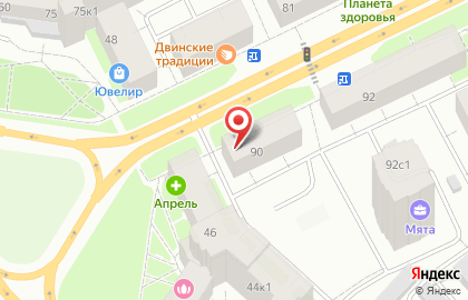 Магазин у дома Бристоль на Воскресенской улице, 90 на карте