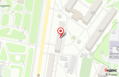Городская больница №3, г. Барнаул в Ленинском районе на карте