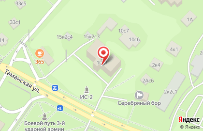 Военный комиссариат Тушинского района Северо-Западного административного округа г. Москва на карте