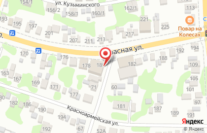 Сервисный центр Садовая техника на Красной улице на карте