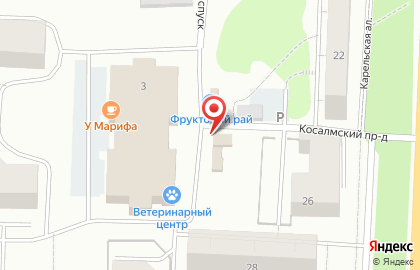 Киоск по продаже питьевой воды на улице Ровио на карте