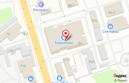 Баррикада тц на карте