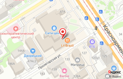 Служба доставки ШашлыкоFF на Пролетарской улице на карте