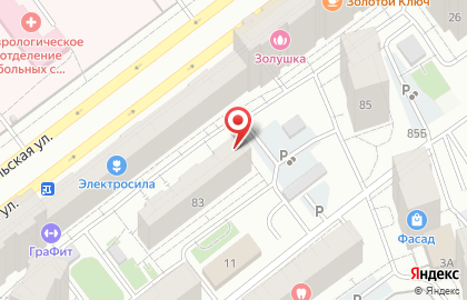Автомат по продаже воды Vodorobot в Промышленном районе на карте