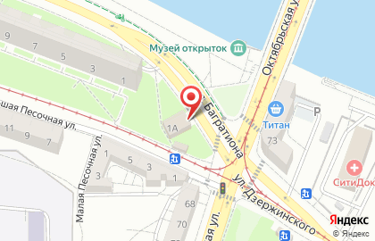 Торговая фирма Ваши Двери на улице Багратиона на карте