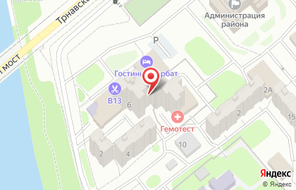 Магазин Электромир на Трнавской улице на карте
