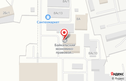 БЭПИ, Байкальский экономико-правовой институт на карте