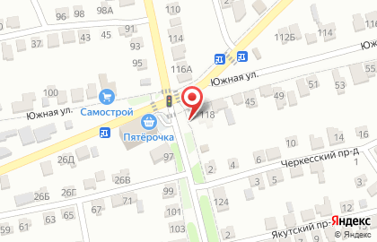 Парикмахерская в Ставрополе на карте