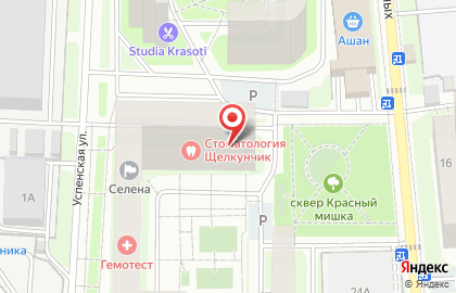 Магазин овощей и фруктов в Москве на карте
