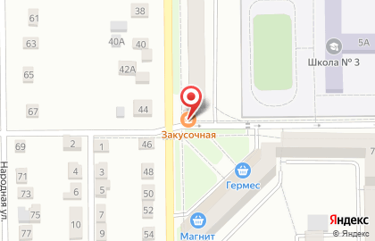 Сеть закусочных Купец на улице 9 Пятилетки на карте