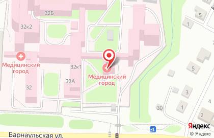 Банкомат Запсибкомбанк на Барнаульской улице на карте