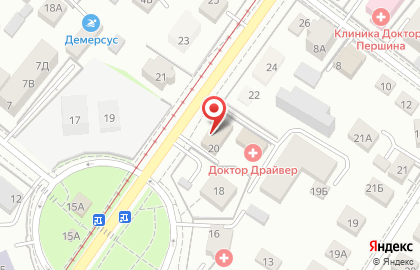 Медицинский центр Наномед в Ленинградском районе на карте