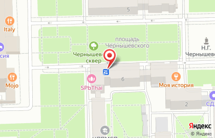 Выставочный зал в Санкт-Петербурге на карте