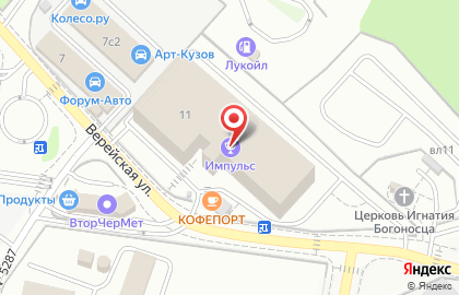 Компания Веста в Москве на карте