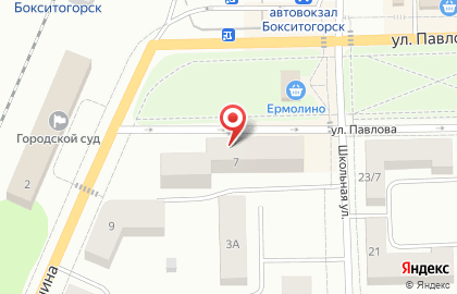 Бокситогорский Отдел Управления Федеральной Службы Судебных Приставов по Ленинградской Области на карте