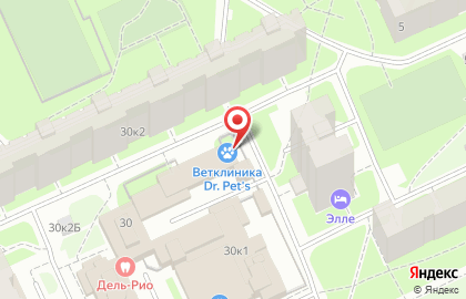 Ветеринарная клиника Dr.Pet's на карте