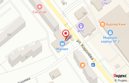 Мебельный салон АиР мебель на улице Королёва на карте